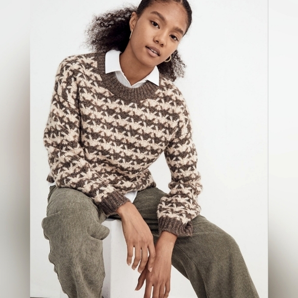 Madewell Sweaters - Madewell Aldridge Crop Pullover Sweater